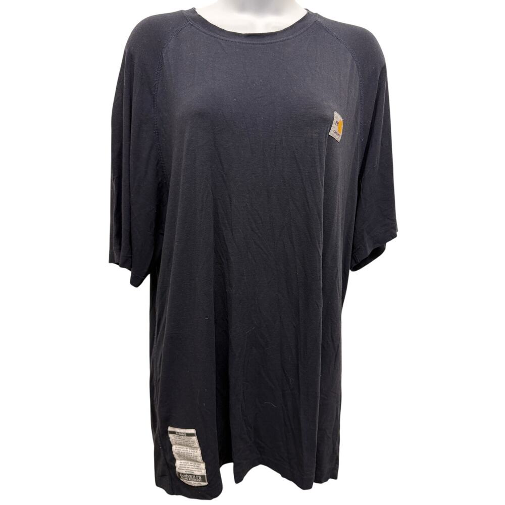 Carhartt FR Fire Flame Resistant Shirt Short Sleeve Mens L T-shirt